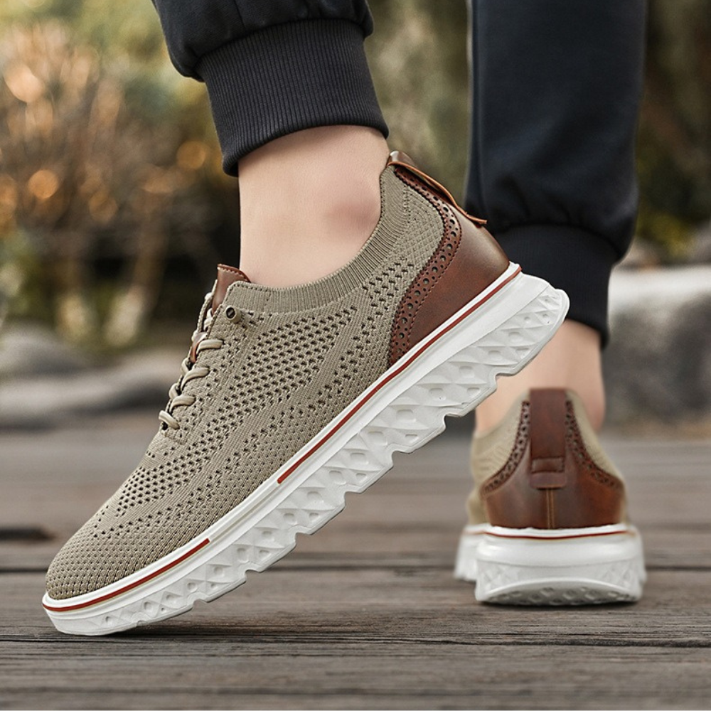 Slip On Comfy breathable Orthopedic Mesh Sneakers - Bellkmart