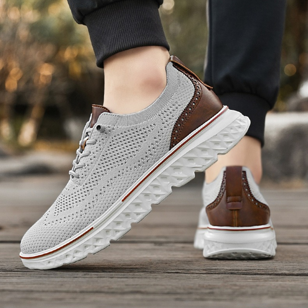 Slip On Comfy breathable Orthopedic Mesh Sneakers - Bellkmart