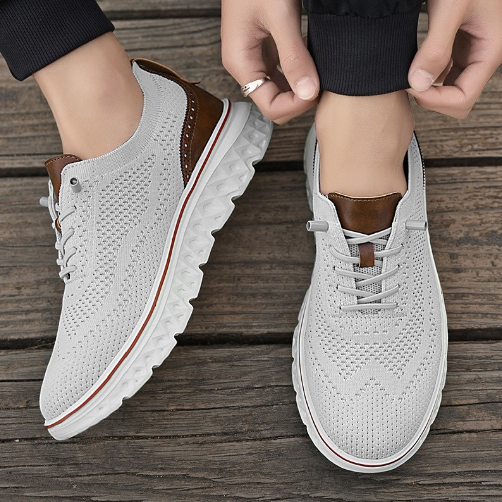 Slip On Comfy breathable Orthopedic Mesh Sneakers - Bellkmart