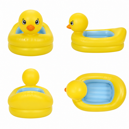 QuackCruiser Yellow Duck Inflatable Pool Float for Small Pets & Supervised Water Play