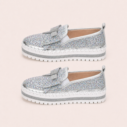 Suprclark Women Sparkly Loafers - Camouflage