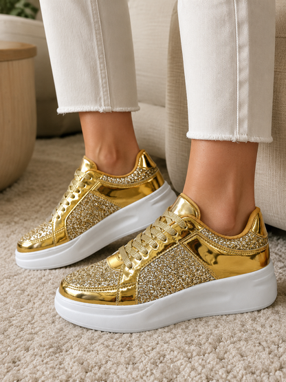 Bellkmart Spark-Step Glitter Sneakers