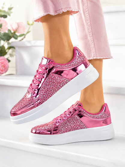 Bellkmart Spark-Step Glitter Sneakers