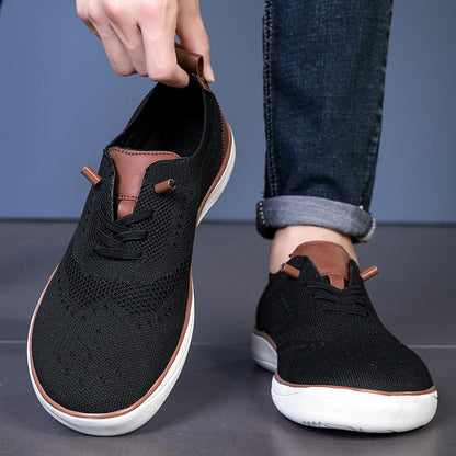 Super Comfy breathable Orthopedic Mesh Wide Toe Box Sneakers - Bellkmart