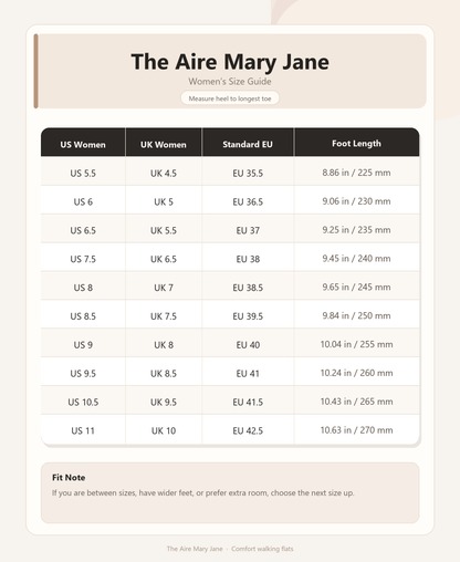 The Aire Mary Jane