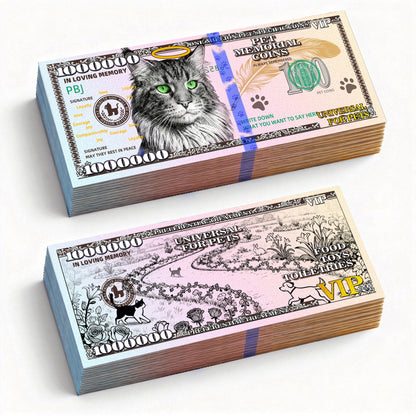 Pet Heaven Memorial Money – A Loving Tribute for Pets Across the Rainbow Bridge