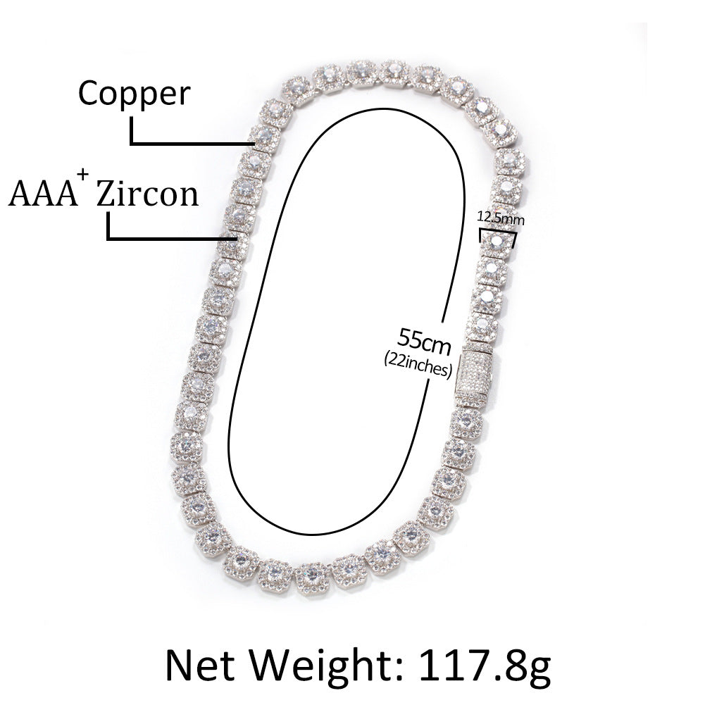Zircon Rock Candy Necklace