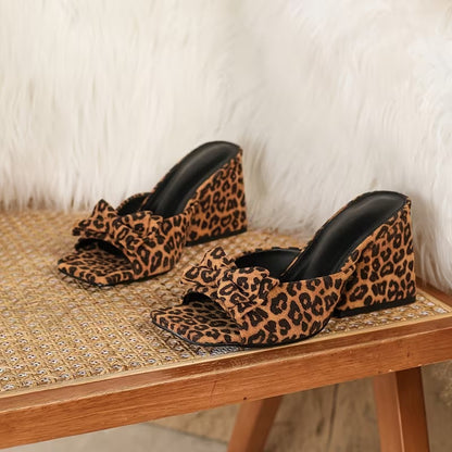 3.35inch High Heel Women's Sandals with Chunky Heel
