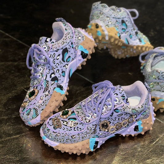 Women's Fashion Rhinestone Sparkling Sneakers