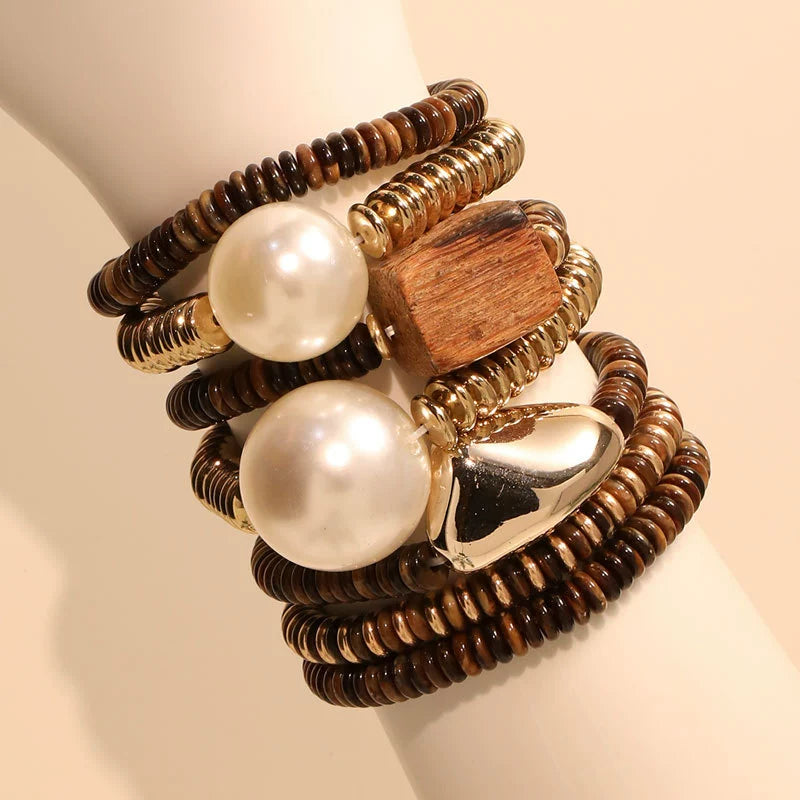Pearl Tapestry: The Ocean’s Embrace Cuff