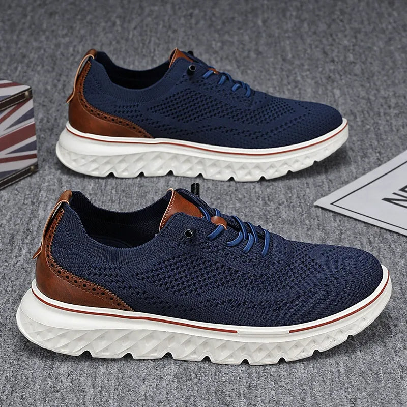 Slip On Comfy breathable Orthopedic Mesh Sneakers - Bellkmart