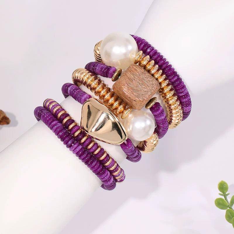Pearl Tapestry: The Ocean’s Embrace Cuff