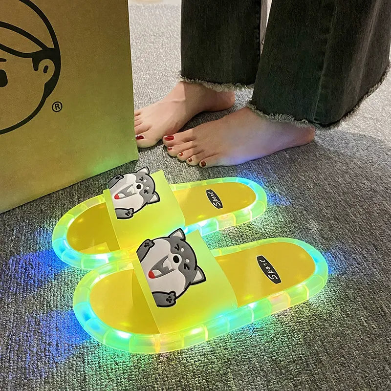 Glowing Cool Cute Slippers