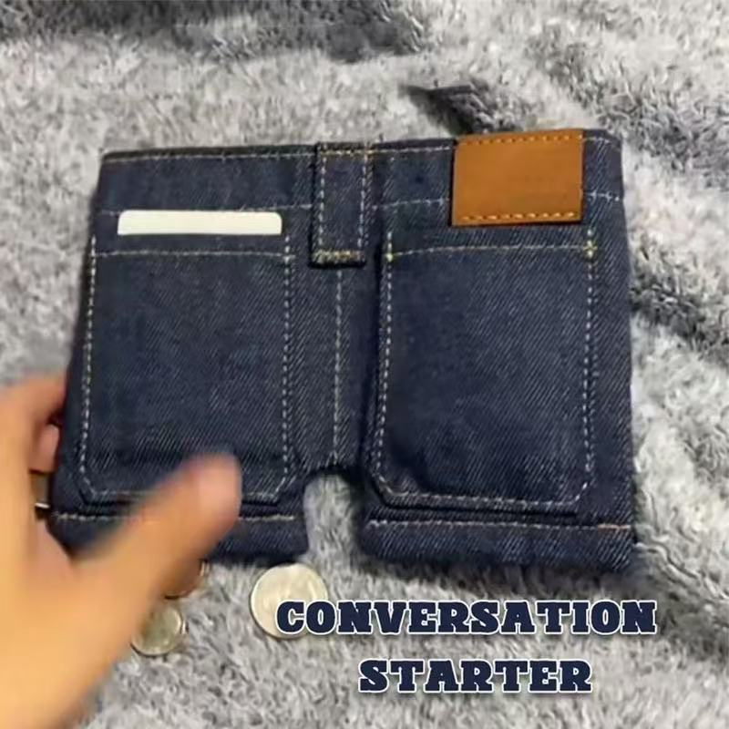 Pocket Pants Mini Jeans Wallet