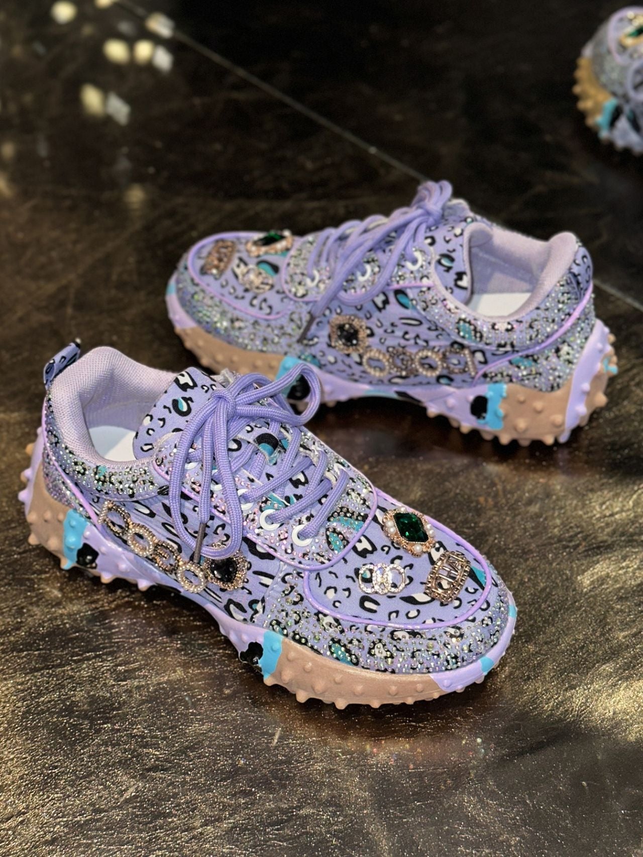 Women's Fashion Rhinestone Sparkling Sneakers
