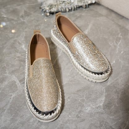 Women's Rhinestone Casual Sparkly Shoes