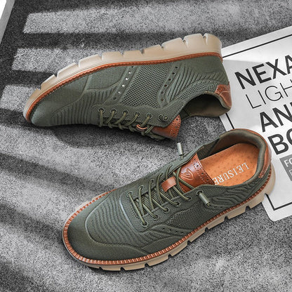 Autumn Breathable Comfy Orthopedic Slip On Sneakers - Bellkmart