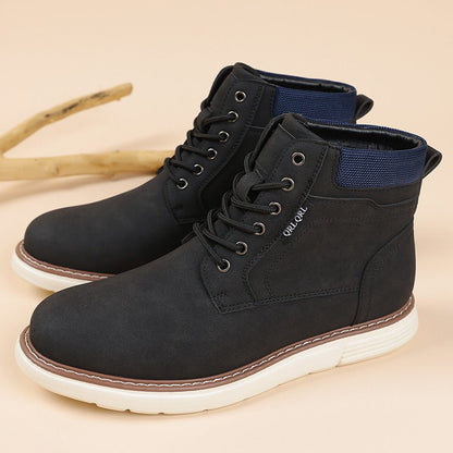Daily Leather Comfy Orthopedic Boots - Bellkmart