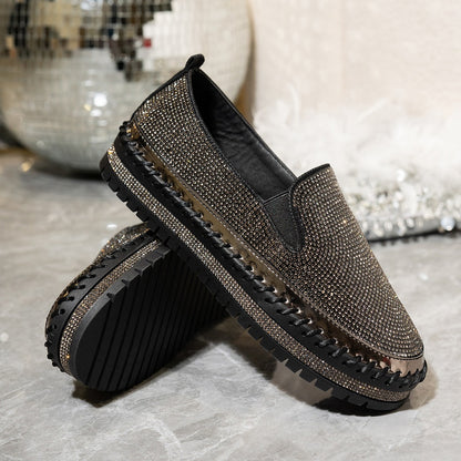 Women's Rhinestone Casual Sparkly Shoes