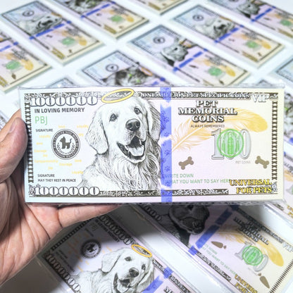 Pet Heaven Memorial Money – A Loving Tribute for Pets Across the Rainbow Bridge