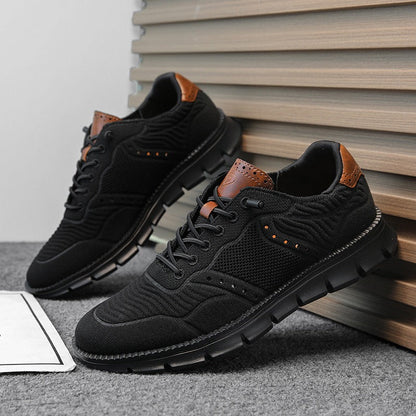 Autumn Breathable Comfy Orthopedic Slip On Sneakers - Bellkmart