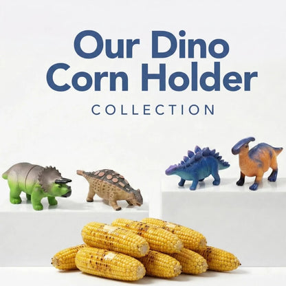 Creative Dinosaur Shaped Corn Cob Holders