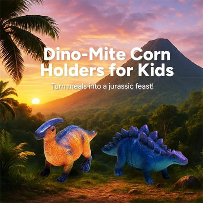Creative Dinosaur Shaped Corn Cob Holders