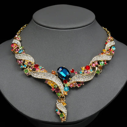 Rainbow Serenade Necklace & Earring Set