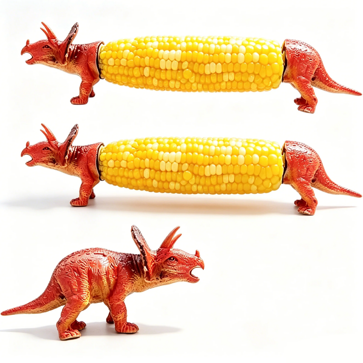 Creative Dinosaur Shaped Corn Cob Holders