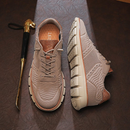 Autumn Breathable Comfy Orthopedic Slip On Sneakers - Bellkmart