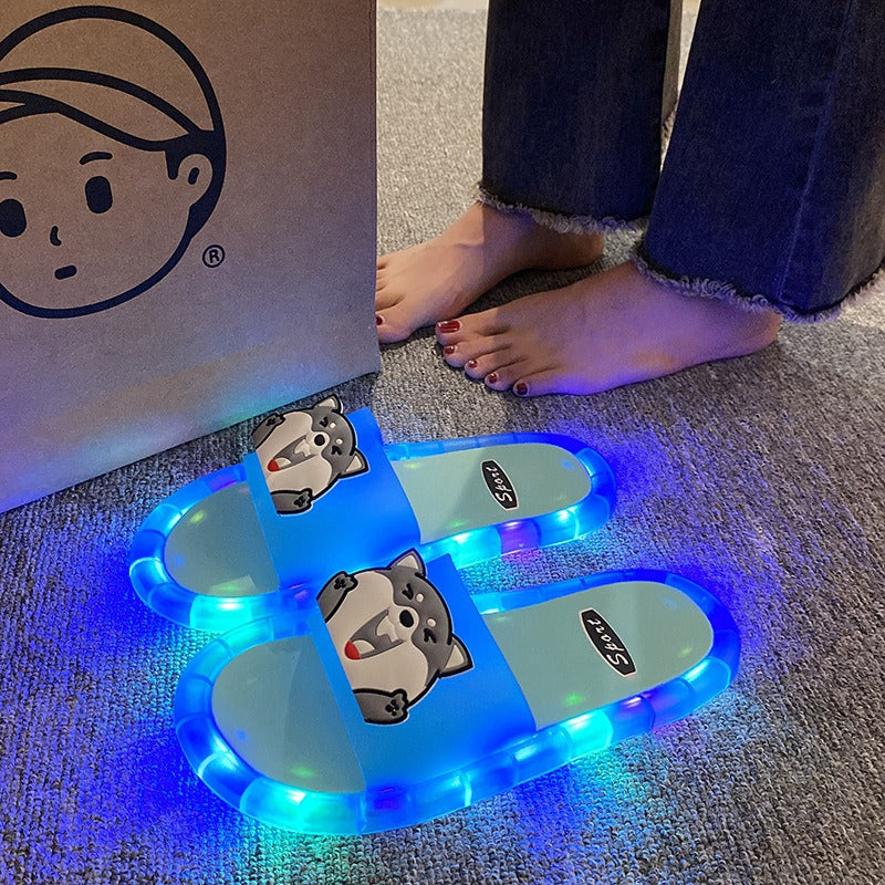 Glowing Cool Cute Slippers