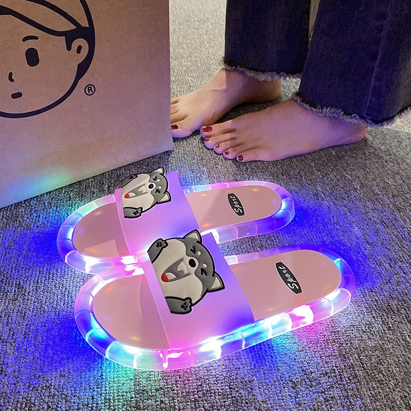 Glowing Cool Cute Slippers