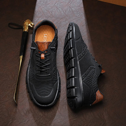 Autumn Breathable Comfy Orthopedic Slip On Sneakers - Bellkmart