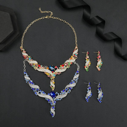 Rainbow Serenade Necklace & Earring Set