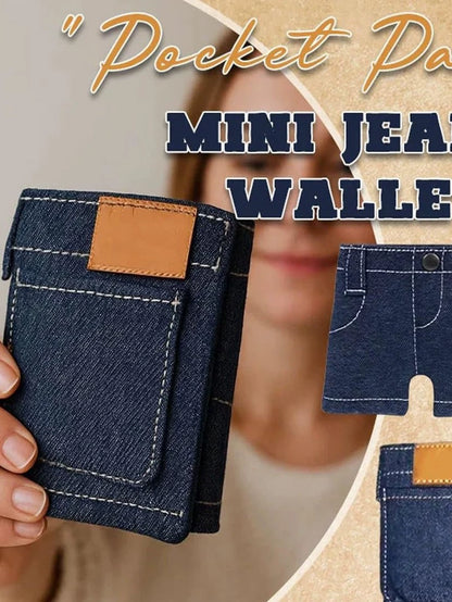 Pocket Pants Mini Jeans Wallet