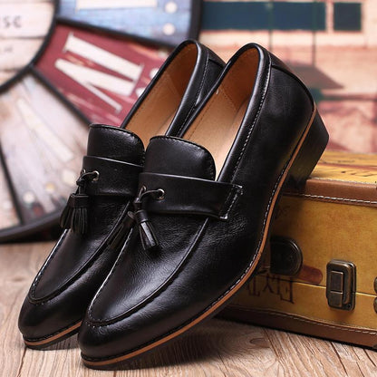 Italian handmade vintage tassel loafers - Bellkmart