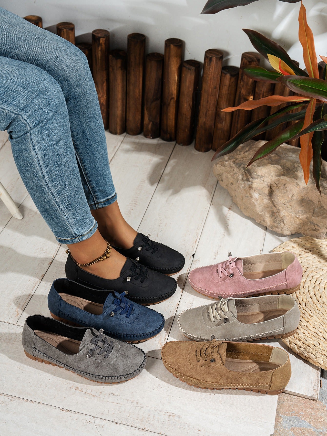 Women's soft comfort slip-on loafers in all available colors